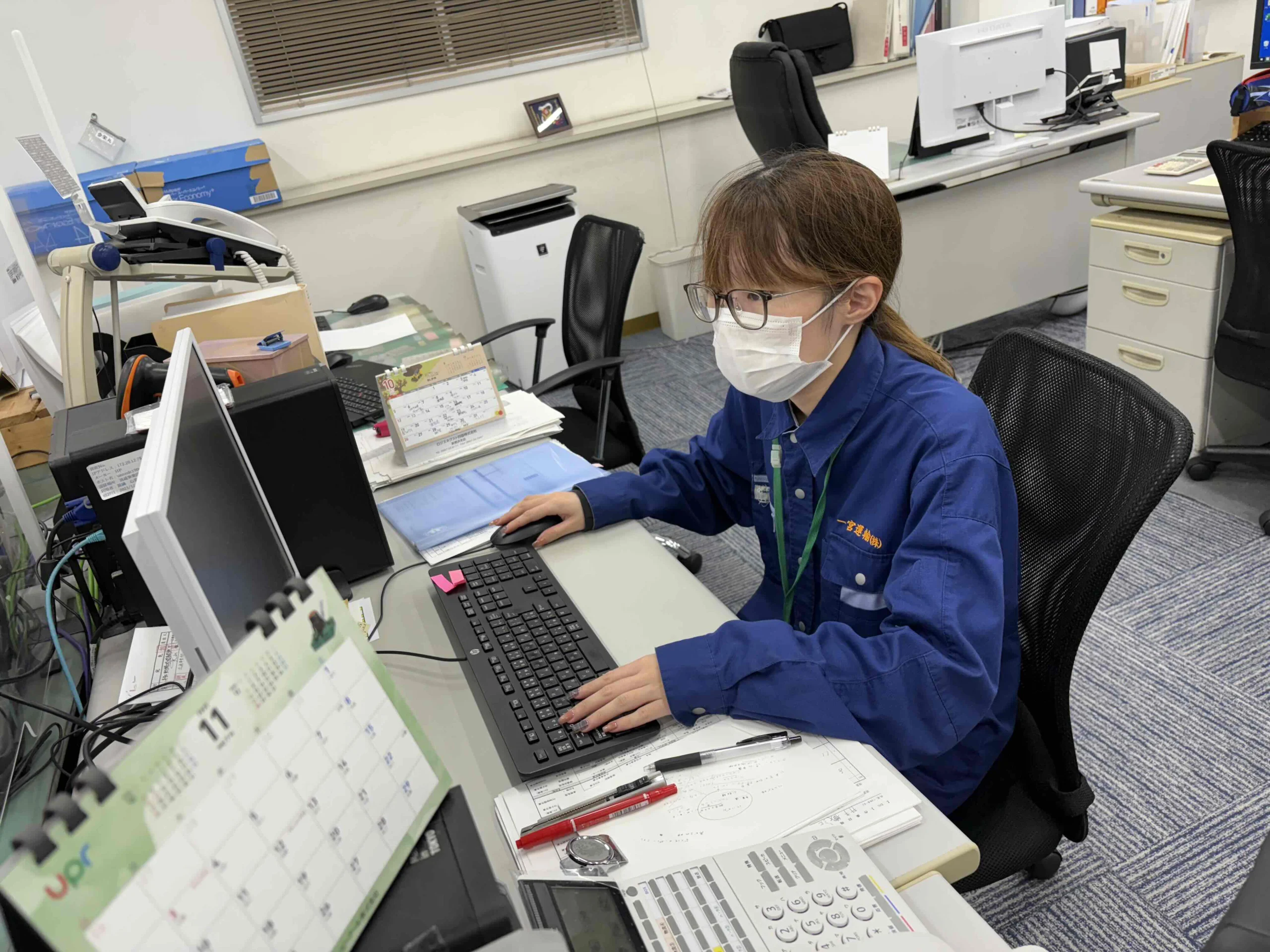 流通加工の1日の流れ
