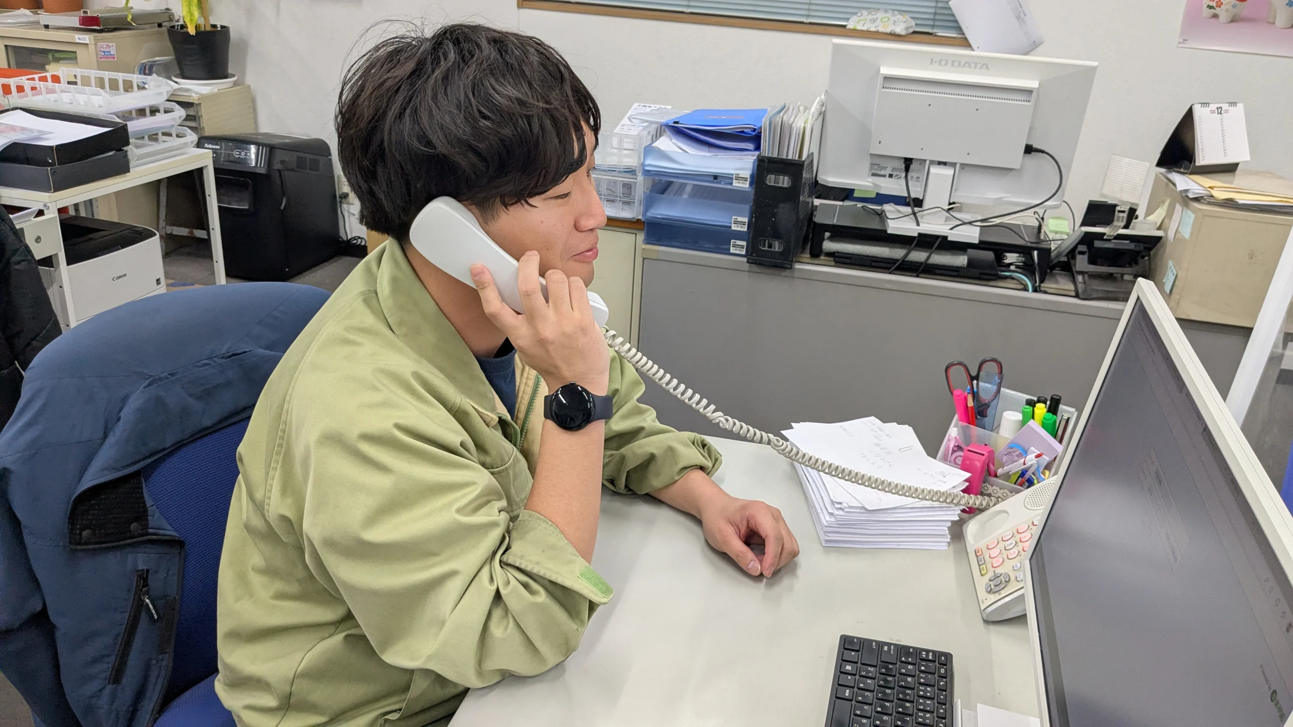 物流サービスの1日の流れ